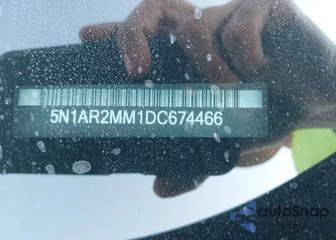 2013 Nissan Pathfinder S из США, поврежденный, VIN 5N1AR2MM1DC674466